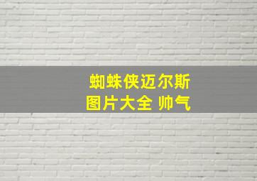 蜘蛛侠迈尔斯图片大全 帅气